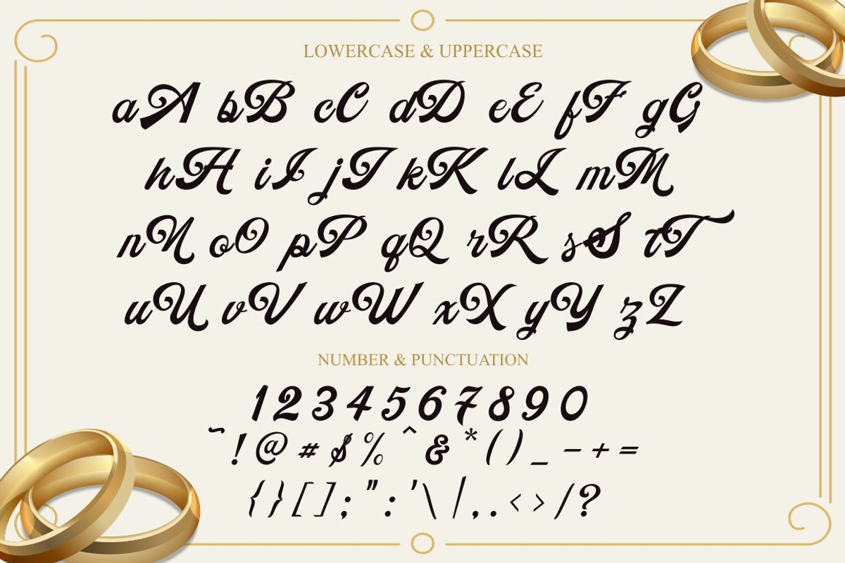 Golden Jewelry - Classic And Luxury, a Script Font by PutraCetol Studio (Photo 6 of 11)