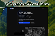 AscendgerPro Leadership Landing Page, a Landing Page Template by hueMubin (Thumbnail 1 of 5)