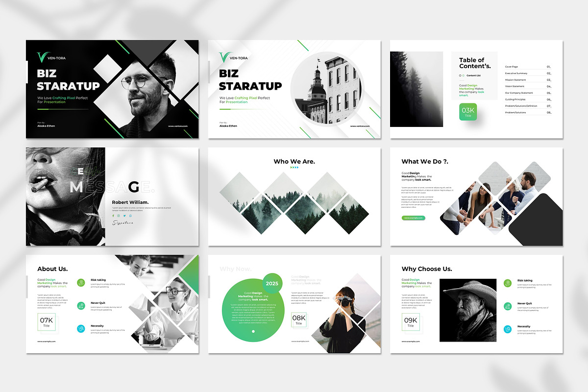 Business Startup PowerPoint Template, a Presentation Template by Typetheme (Photo 3 of 6)