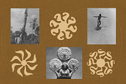 Vintage Solar Symbols, a Decorative Illustration by UglaStudio (Thumbnail 4 of 6)