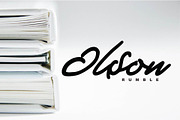Demian - Handwritten Bold Typeface, a Script Font by KAZ by IanMikraz Studio (Thumbnail 4 of 5)