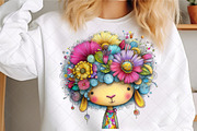 Whimsical Christmas Clipart, an Illustration by SinaCreation (Thumbnail 4 of 6)