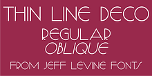 Thin Line Deco JNL