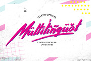 Thunderstorm + Extras, a Script Font by Aiyari (Thumbnail 3 of 10)