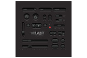 Dark Web UI Elements, a Templates & Theme by Sunny (Thumbnail 1 of 3)