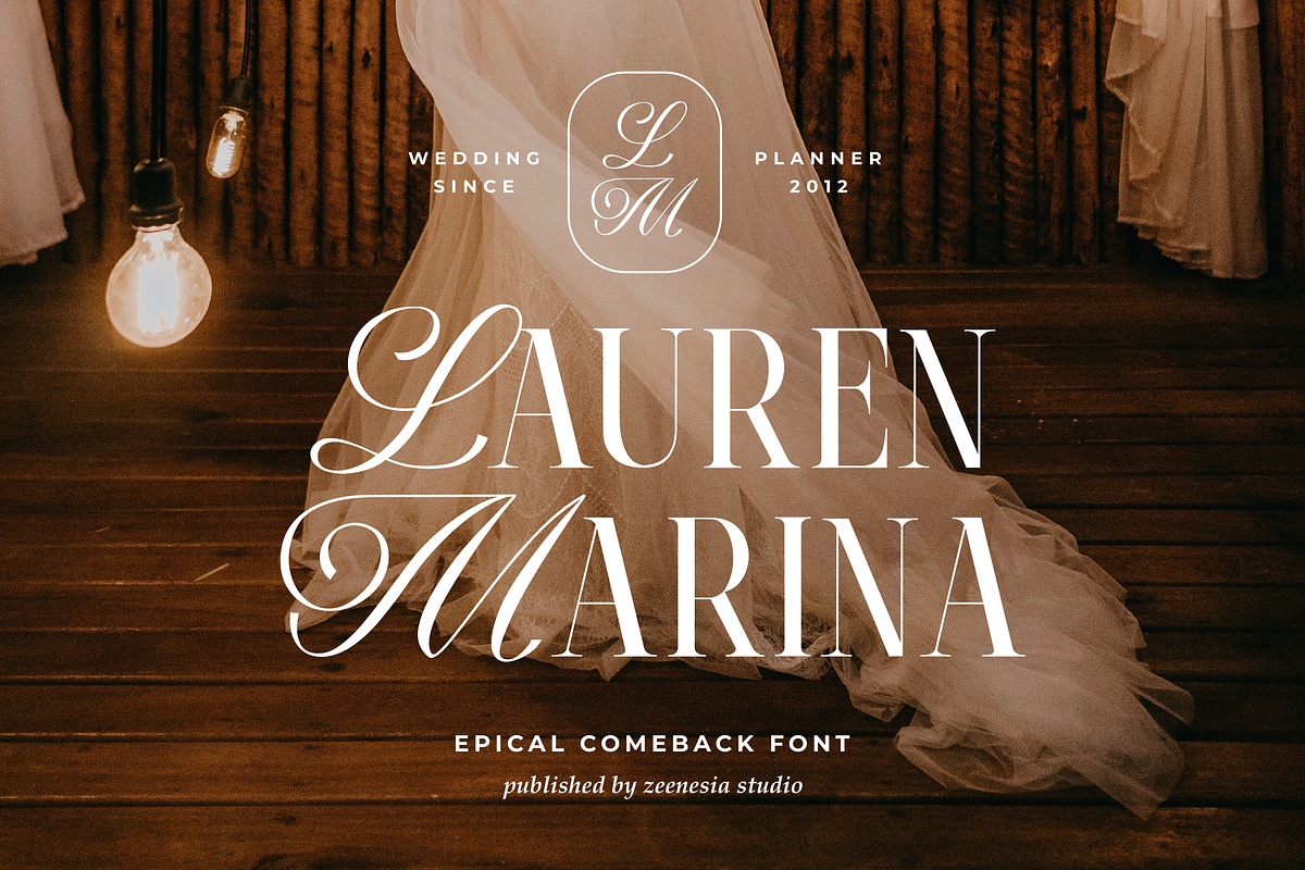 Epical Comeback Font, a Serif Font by zeenesia (Photo 5 of 20)