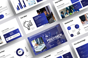 Business Pitch Deck Presentation, a Presentation Template by MightyDesign