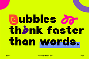 Miyoku Experimental Display Font, a Sans Serif Font by Rasio Studio (Thumbnail 4 of 9)