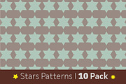 Stars Patterns 10 Pack(AI, PNG, JPG), a Pattern Graphic by SUBCUTANEO STORE (Thumbnail 4 of 4)