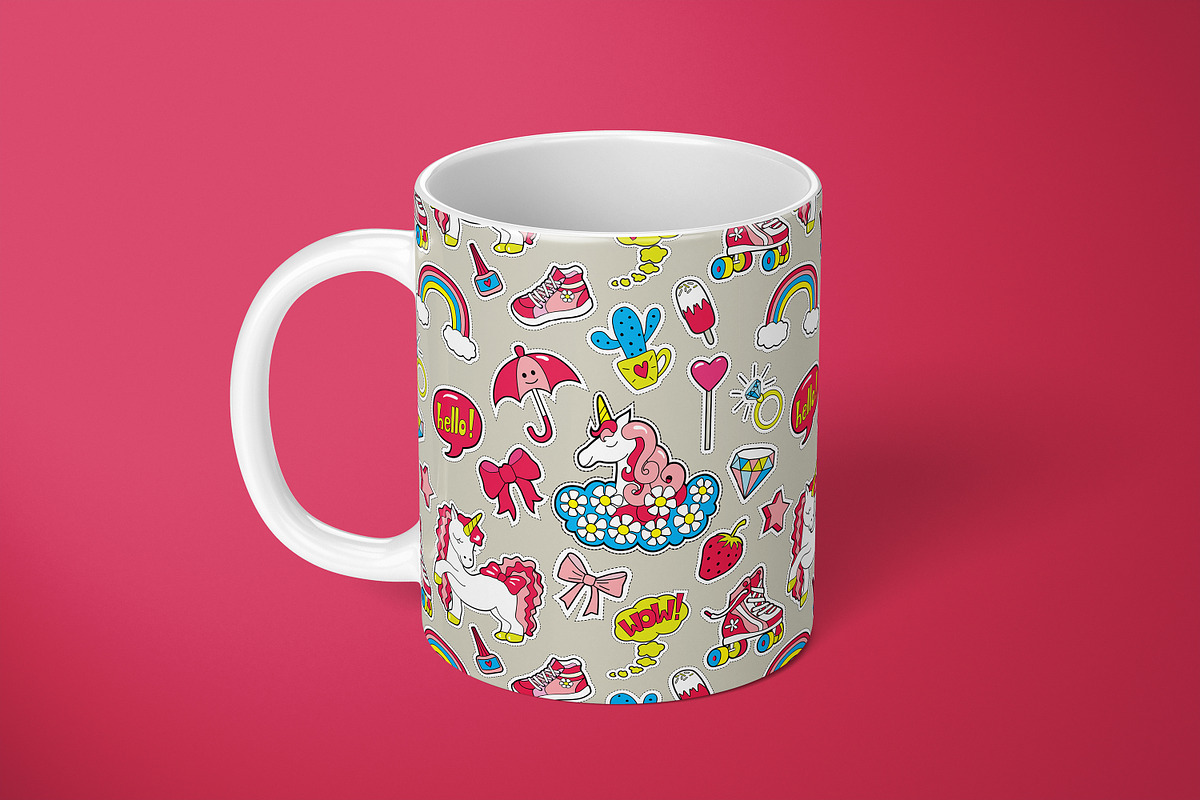 Kid's Retro Cliparts & Patterns, an Object Illustration by Naty Art (Photo 5 of 6)