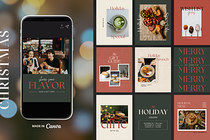 Canva Instagram Kit Holiday