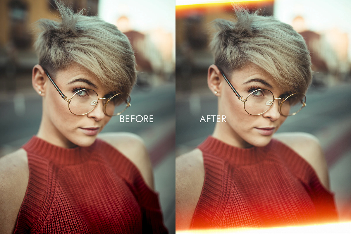 40 Vintage Film Light Leak Overlays, a Brushes & More by URSAL Supply (Photo 2 of 7)