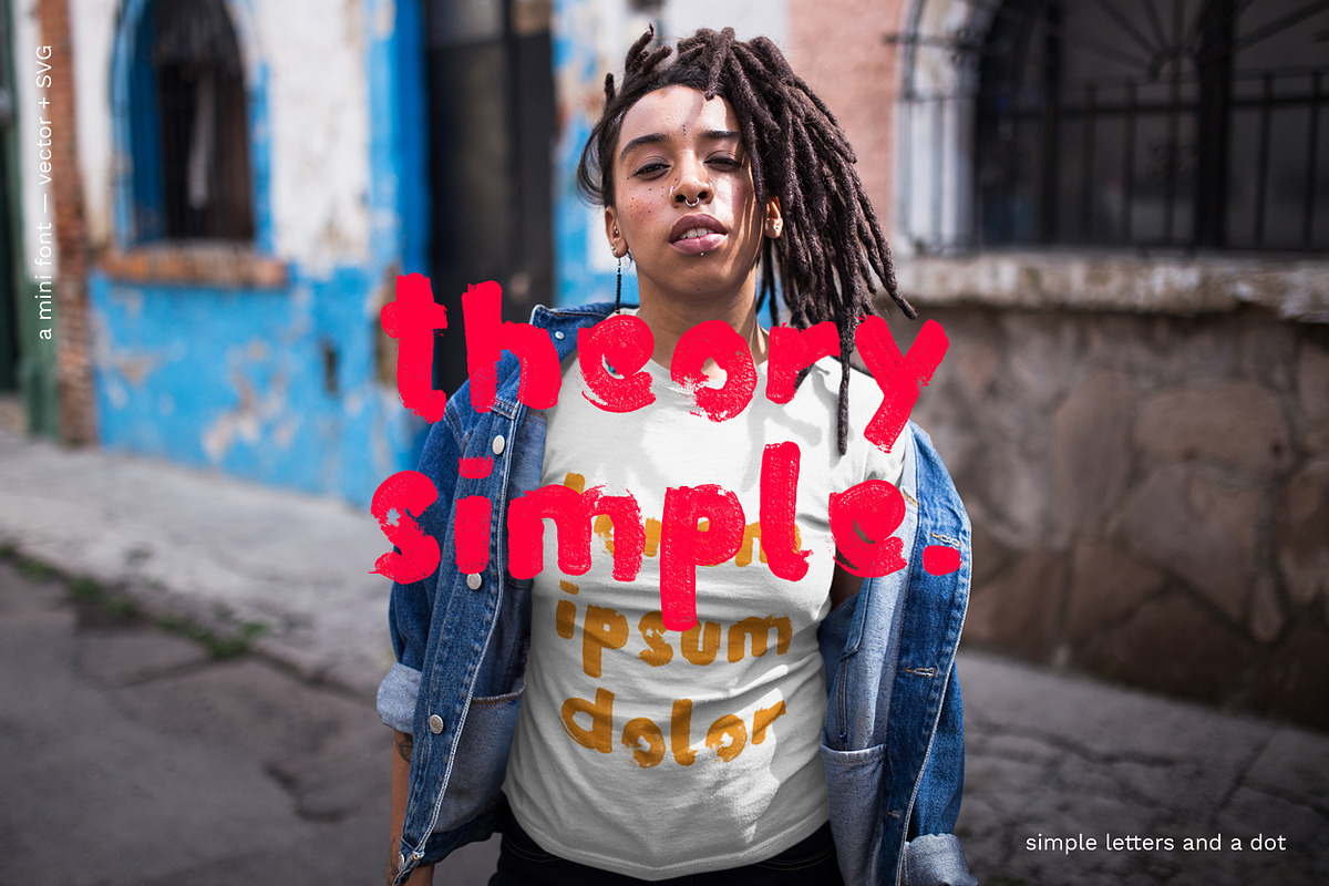 Theory Simple - mini font preview 2