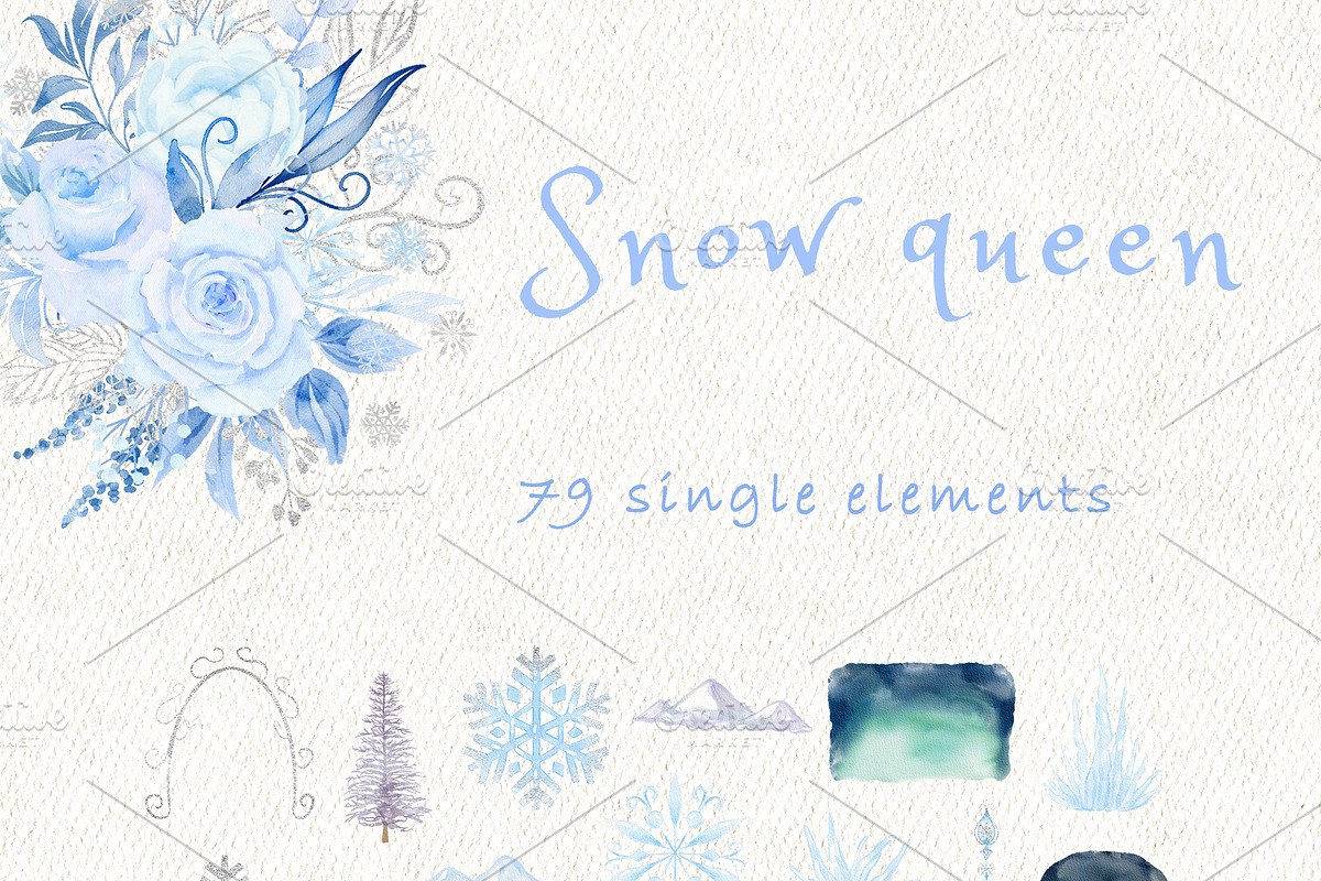 Snow queen, a Decorative Illustration by heyiamalice (Photo 7 of 13)