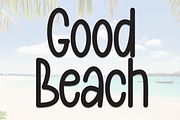 Good Beach | Script Font, a Script Font by Scratchones (Thumbnail 1 of 8)