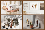 650+ ABSTRACT PEOPLE & ELEMENTS, a Person Illustration by ApetekMarket (Thumbnail 3 of 7)