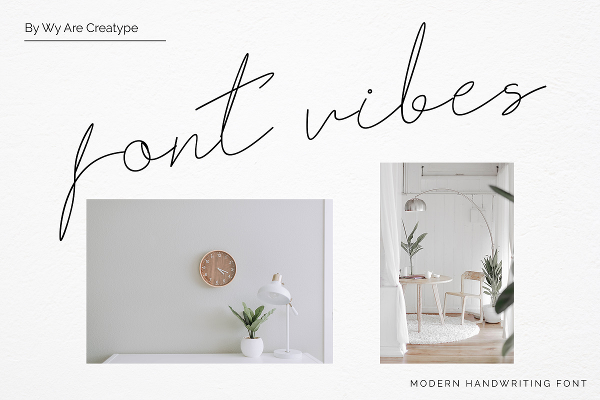 Fribourg Modern Handwritten Font, a Script Font by Helotype (Photo 6 of 8)