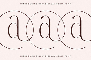 Qalderon New Display Serif Font