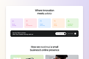 Awake Agency Framer Template, a Landing Page Template by WrapPixel (Thumbnail 2 of 7)