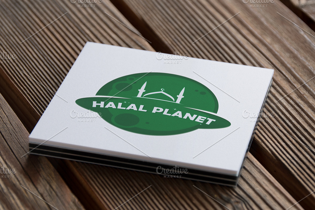 Halal Planet logo, a Branding & Logo Template by Piro Concept (Photo 4 of 5)