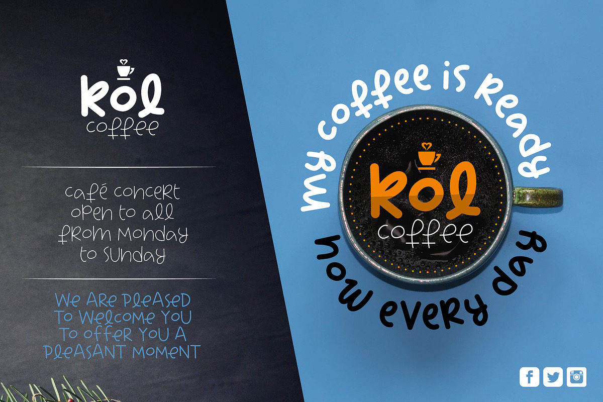 Makel, typography, a Handwritten Font by La Boite Graphique (Photo 6 of 10)