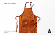 Leather Apron Mockup, a Household Mockup by DOBE Studio (Thumbnail 5 of 5)