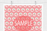 Cherry Digital Paper - Cottage Chic, a Pattern Graphic by Leska's Digitals (Thumbnail 3 of 5)