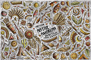 -80% Cartoon Doodle Clipart Bundle 1, a Decorative Illustration by BALABOLKA (Thumbnail 11 of 18)