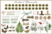 Vintage Paper Archive Collage Kit, an Object Graphic by alenaganzhela (Thumbnail 5 of 7)