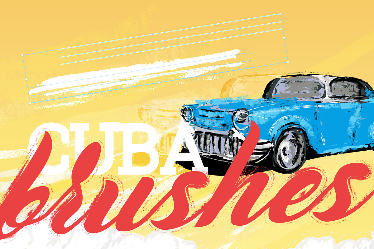 Cuba Illustrator Brushes, a Brush Add-On by Leonard Posavec (Photo 2 of 3)