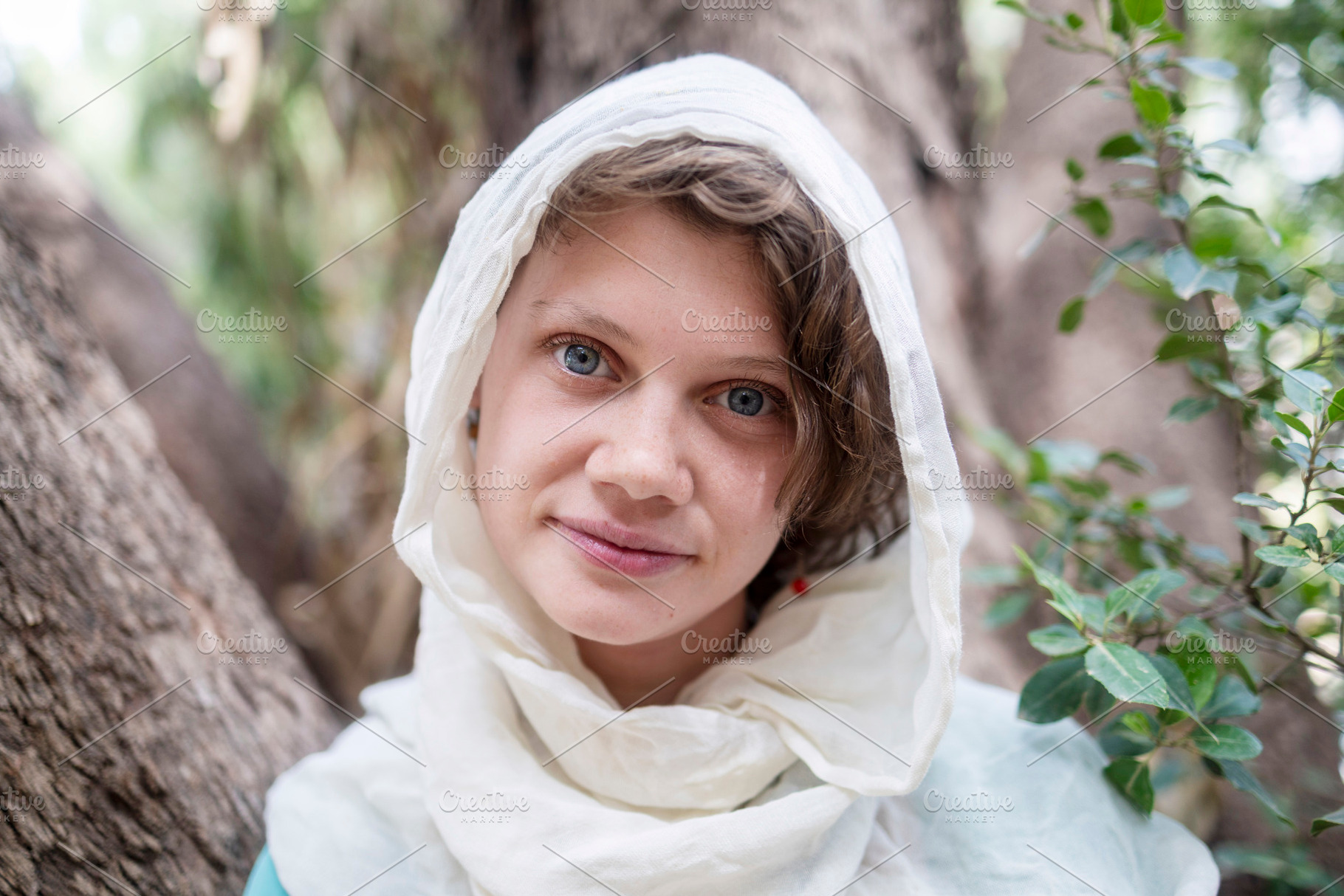 A portrait of a beautiful young woma, a Person Photo by Imaginarium