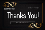 Blackletter neon, a Blackletter Font by Wow Magic (Thumbnail 3 of 3)