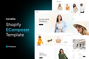 Novella - Shopify EComposer Template, a Shopify Template by Boost Convert (Thumbnail 1 of 3)