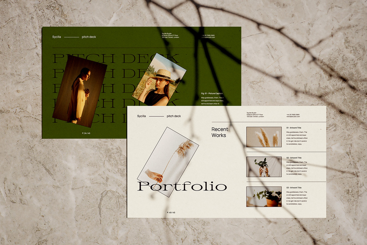 SYCILLA - Powerpoint Pitch Deck, a Presentation Template by Elokka Std. (Photo 3 of 14)