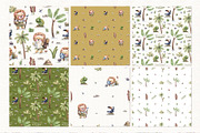 Jungle Journey Kids illustrations, an Illustration by Watercolor by Tonia Tkach (Thumbnail 6 of 7)
