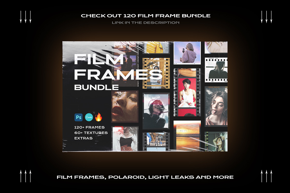 Film Frame Mockup Template Mini Pack, a Product Mockup by PrintPixel (Photo 32 of 32)