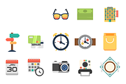 101 Travel Flat Icons, an Icon by Flat Icons (Thumbnail 5 of 10)