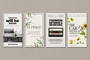 CANVA | Vintage Social Media Pack, a Social Media Template by 9inchideas (Thumbnail 8 of 10)