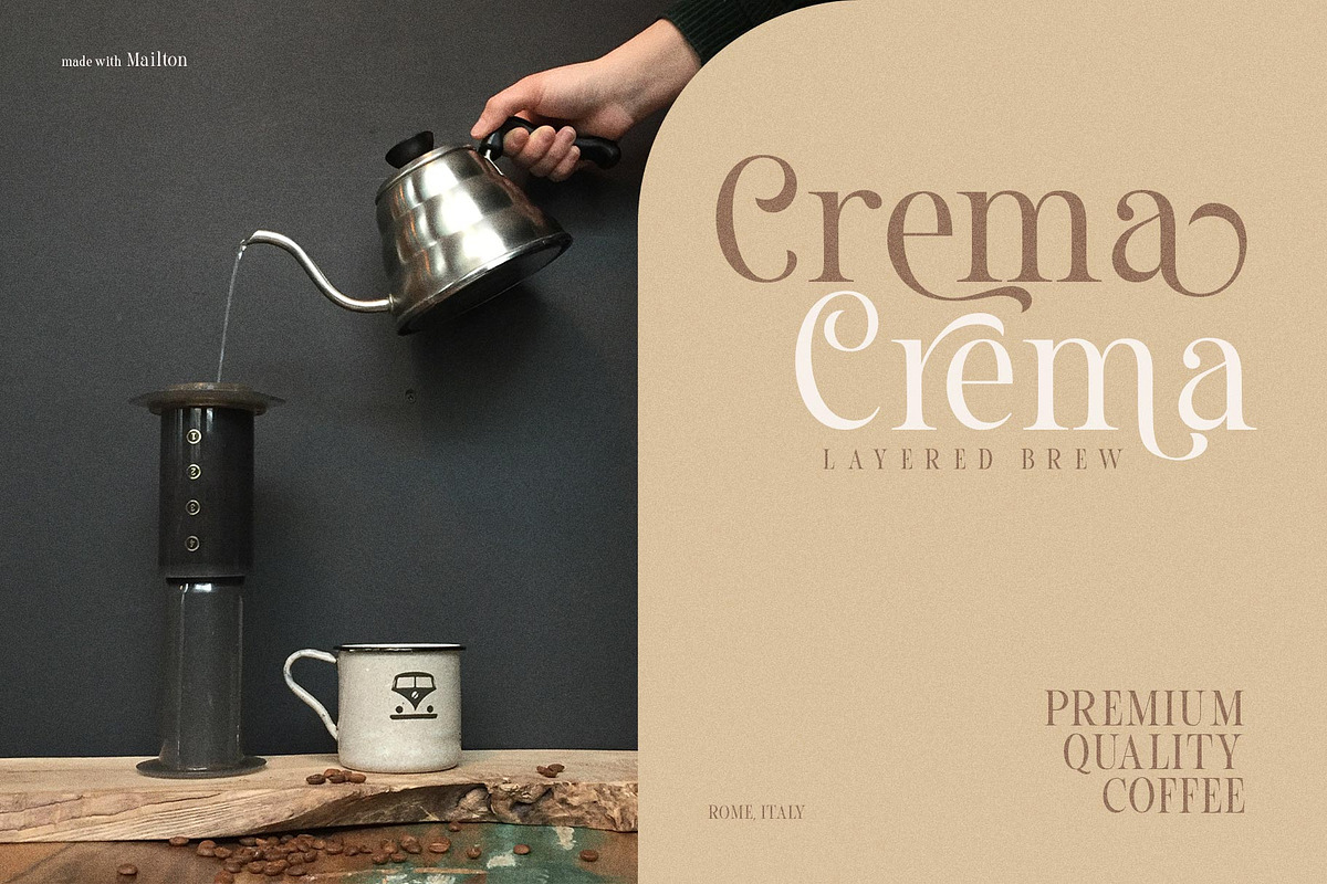 Mailton Typeface, a Serif Font by alit design (Photo 17 of 23)