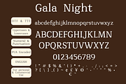 Gala Night: Elegant Minimal Serif, a Serif Font by The Gelato Type (Thumbnail 2 of 10)