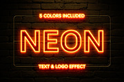 Neon Text & Logo Effect, a Layer Style Add-On by Design Squad (Thumbnail 1 of 10)