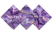Amethyst Metallic and Stone Textures, a Pattern Graphic by Canvas Craft (Thumbnail 9 of 9)