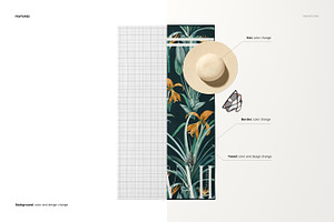 Beach Towel Mockup Set