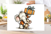 Whimsical Animals Best Friend Clipar, an Animal Illustration by SVGArt (Thumbnail 8 of 9)