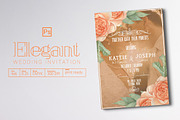 Wedding Invitation, an Invitation Template by Tiaga (Thumbnail 1 of 3)