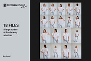 T-Shirt Mockup, a Shirt Mockup by Freeman Studio (Thumbnail 4 of 14)
