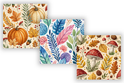 Sweet Autumn Digital Paper Pack, a Pattern Graphic by FloridPrintables (Thumbnail 3 of 8)