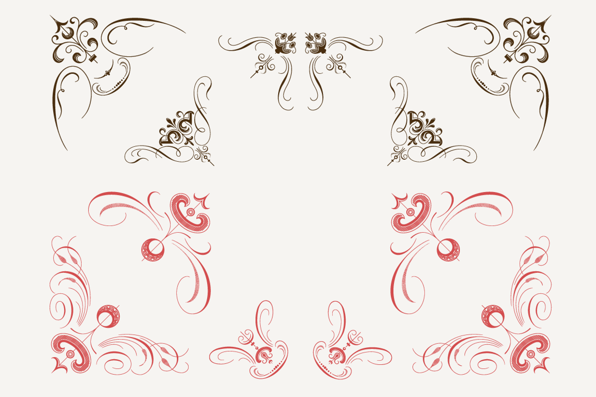 Decorative Corners N°2, an Illustration by Webalys (Photo 2 of 3)