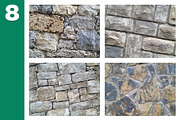 8 Brick Textures, a Texture Graphic by Riccardo Anelli (Thumbnail 3 of 3)
