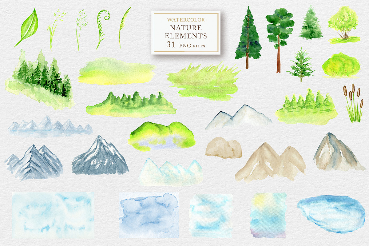 Camping & Travel Watercolor Clipart, an Object Graphic by svetlanaARTdreams (Photo 9 of 12)